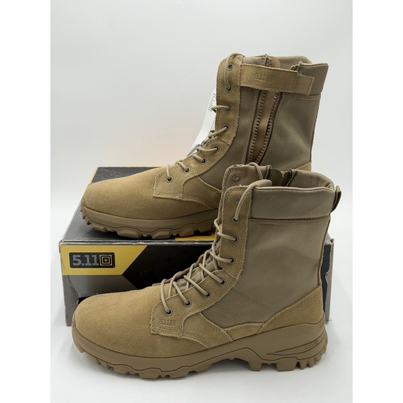 5.11 Tactical Other - 5.11 Tactical Speed 3.0 8" Boots Mens 14 Desert Coyote Combat Hiking Side Zip